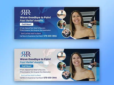 Facebook Banner for Pain Relief banner ads design banner design facebook banner facebook banner design facebook cover facebook cover design facebook cover photo facebook cover photo design facebook design over photo facebook social media social media banner social media banner design social media design social media post design