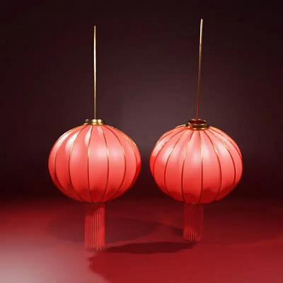 Chinese Lantern 3D Model https://llllline.com/chinese-lantern