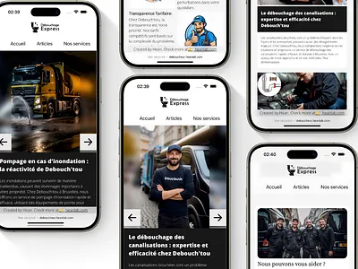 Unblocking mobile website belgian brussels company graphic design heanlab ios mobile website responsive ui unblocking