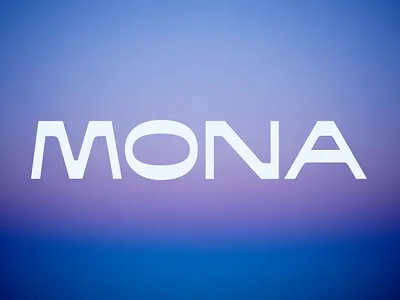 Bar Mona branding graphic design logo typo