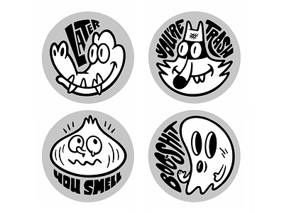 Work in Progress: Sticker Sheets applepencil illustration ipadpro procreate sketch sticker stickers stickersheets