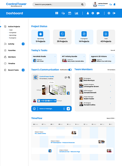 Project Management Dashboard Design dashboard design dashboard ui design project management project management dashboard ui ui design