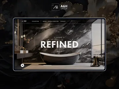 Lifestyle Product Gallery | Website Design ah gallery ai animation branding figma furniture graphic design logo design minmal motion graphics product website sophisticated tiles ui uiux web design website website design