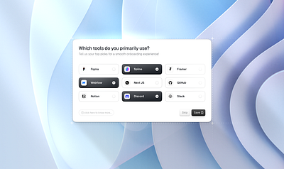 Employee Onboarding Form UI Design figma ui