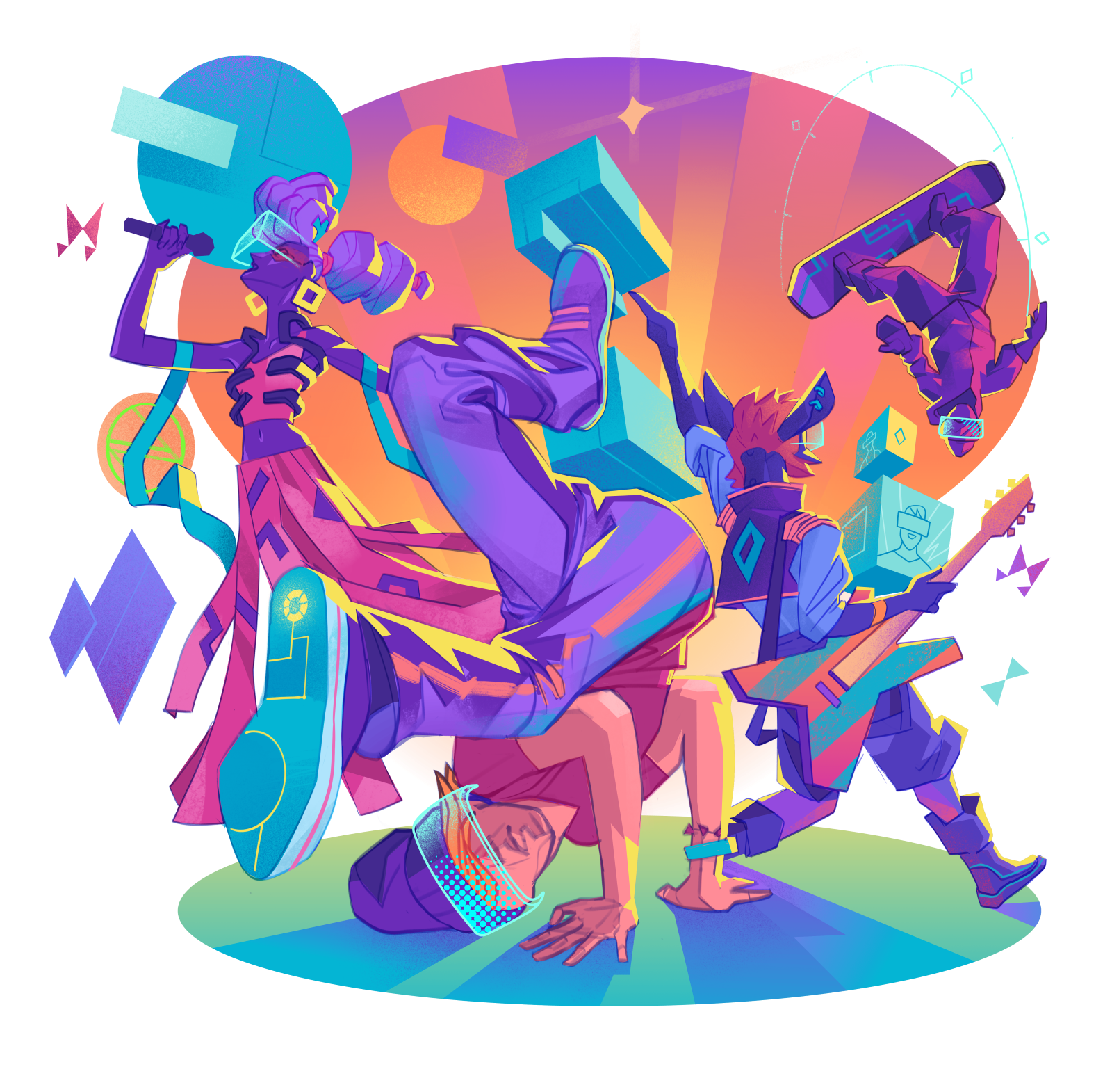 Example of Contemporary Lifestyle Art