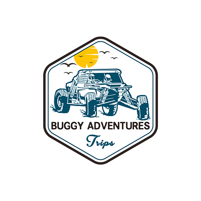 buggy Adventures Trips adventure logo branding business logo creative design graphic design logo logo design logo mark minimalist logo modern logo travel logo
