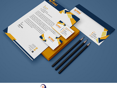 Stationary Design- Envoi Partners advertisingagency architecture arquitetura brandidentity branding creativeagency designagency designs freelancing graphic design graphicdesigner illustration innovatixhub interiordesign landscap logodesign logodesigner marketing stationarydesigns ui