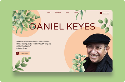 Daniel Keyes branding daniel keyes design inspiration ui web design