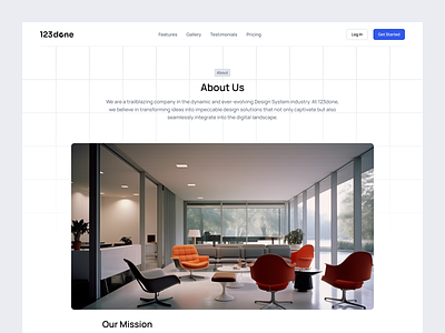 About Us Page about about us design kit figma landing page template ui kit web design
