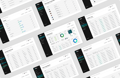 Complete UI showcase - convex vizit app branding design ui ux