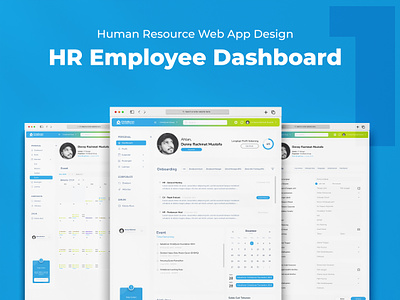 HR Employee Dashboard app app design design landing page ui ux
