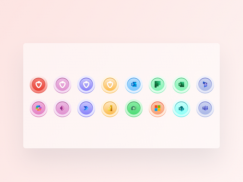 Youngdata - Badge illustrations agency badge badges clean colors custom illustrations flat graphic design illustrations startup ui webdesign