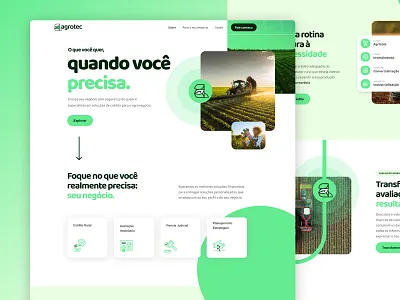 Landing Page / Redesign website ai artificial inteligence brand branding and identity green landing page site ui uiux web web design web redesign