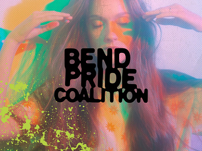Bend Pride Coalition Branding grunge