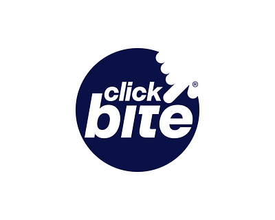 Clickbite Logo bite brand branding click combination mark content creator design graphic design illustrator limitless logo logo design logotype