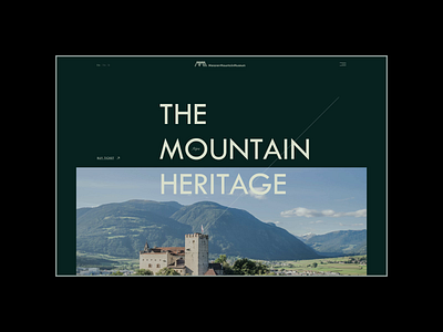 THE MOUNTAIN HERITAGE animation motion graphics ui