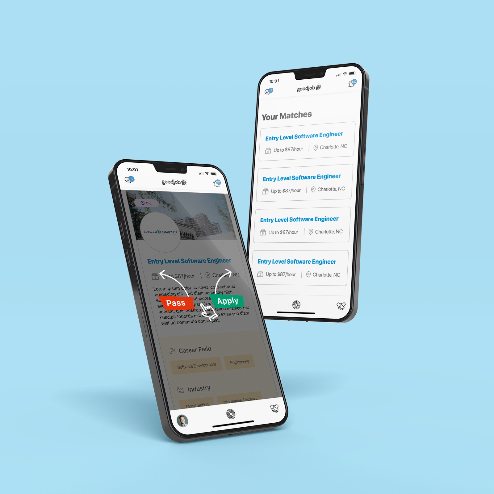 UIUX, Onboarding Design, and Job Matching App app design gamification app job matching mobile app new feature product design uiux user experience user interface