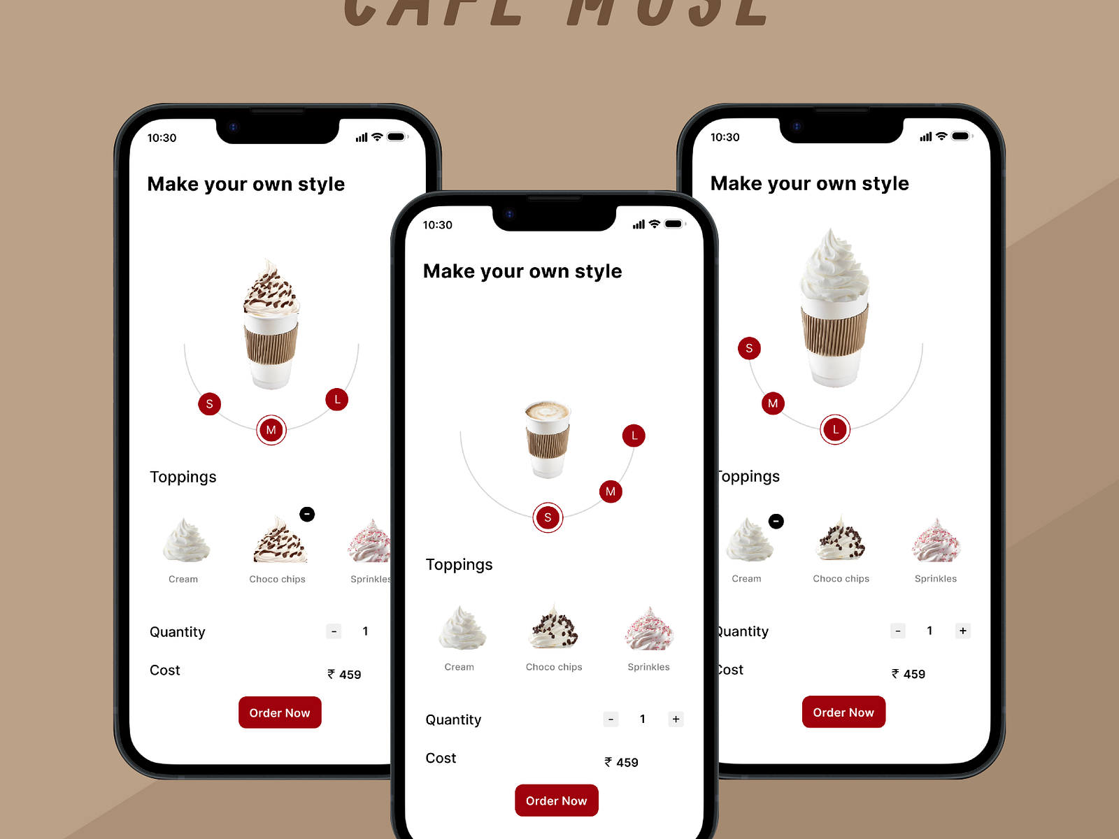 Coffee Ordering App UI Design by Rajashree on Dribbble