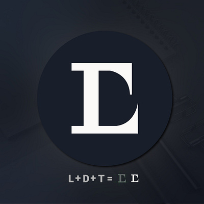 LDT COMPANY LOGO 3d branding graphic design logo minimal