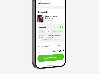 Checkout app checkout design ecommerce finance ios shoping ui