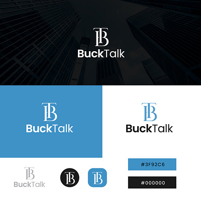 Buck Talk Logo Design bt logo business logo creative logo letters logo logo logo design modern logo monogram logo simple logo text logo