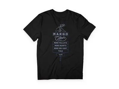 Margo Cilker Tour Merch Design design illustration margo cilker merch merch design music tour
