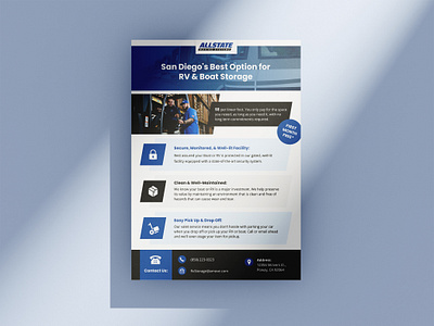 Allstate - Logistic Flyer Proposal branding flyer graphic design layout logistic