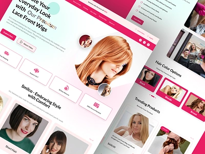 Hair Coloring Website UI adobe xd color eyecathing graphic design hair haircolor mobileapp mobileuiux ui uiuxcafe uiuxcollective uiuxdesigns uiuxgram uiuxmobile uiuxtips uiuxtraining uiuxzone userexperience ux website