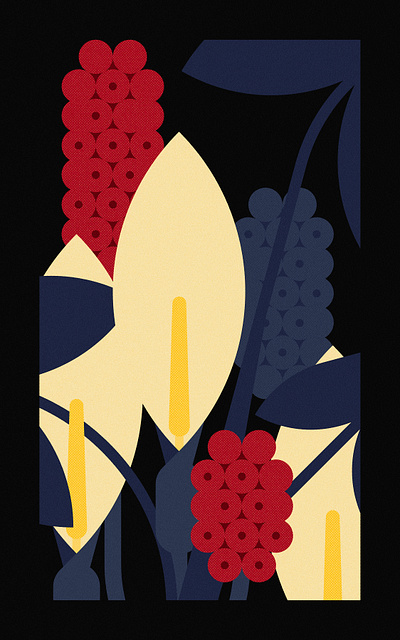 LORDS AND LADIES (2024) branding design floral flowers illustration minimal illustration nature plants vector wildlife