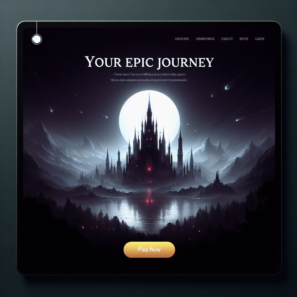 Gaming website design/landing page design 3d animation app branding design game gaming website graphic design illustration landing page landing page design logo ui ui design uiux design vector web website website design