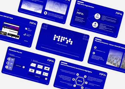 Mecenate - NFT Presentation company profile digital graphic design layouting nft pitch deck presentation technology