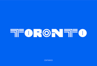 There in Toronto branding typedesign typography