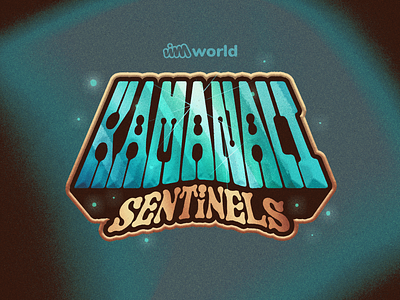 Kamanali Sentinels artwork font illustration lettering logo quote type type design typography