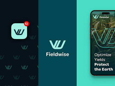 Optimize Yields, Protect the Earth ag agri agriculture app branding design digital earth field iphone logo mobile protect sustainability ui ui design uiux ux wise yield