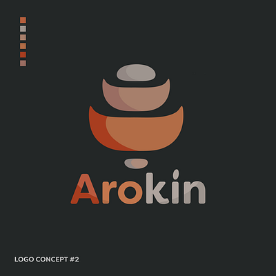 Arokin - Branding Logo Concept - 2024 adobe art branding concept corporate branding design thinking graphic design ideation illustrator logo logo design