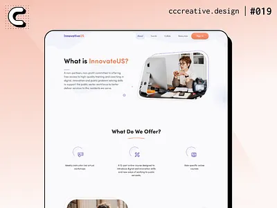019 | branding branding design clean interface color pops design design inspiration high contrast minimalist orange and black ui ui design ux ux design