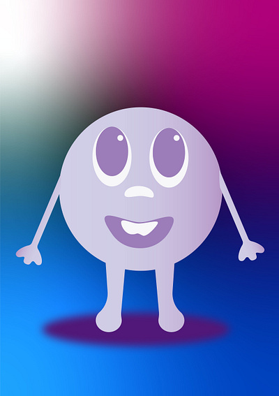 Bubble Character Mouthwash adobe illustrator digital art illustration