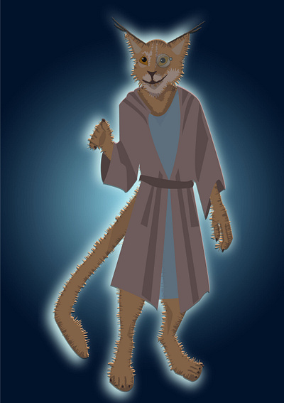 Character Egyptian Cat adobe illustrator digital art illustration vector art
