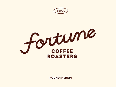 Fortune Coffee Logo Design brand identity branding coffee brand design coffee brand identity coffee branding design graphic design illustration logo vector illustration