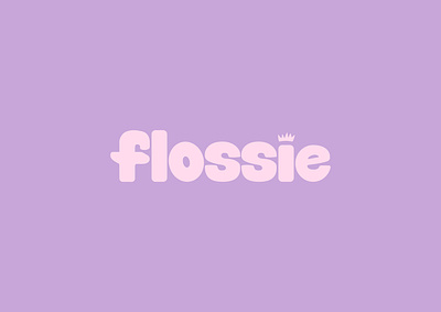 Flossie Hand Lettering Logo branding fashion graphic design hand lettering logo