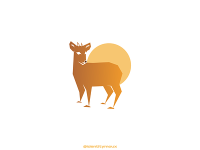 Pudu Patagonia Fauna Logo animal brand branding colors design fauna graphic design illustration logo logofolio logotype nature patagonia pudu vector