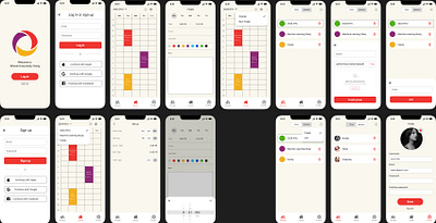 Where's Everybody Going? app figma mobile ui