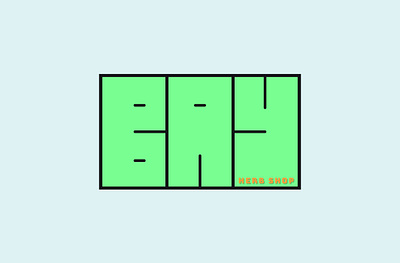 Bay - Herb shop branding design graphic design illustration typography