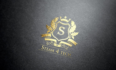 Logo Design - Steam 4 Tech branding design designinspiration graphic design illustration logo logo design tips ui