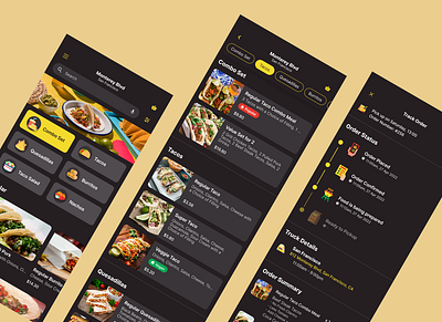 Online Food Ordering App Design food order graphic design online ui