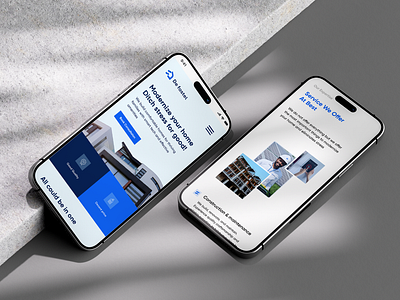 De-Fastel Website Mobile UI adkol adkol ibraheem adkolibraheem beautiful ui branding construction website construction website ui design expert designer framer designer functional design mobile view product designer responsive ui ui uiux ux uxui visual design website