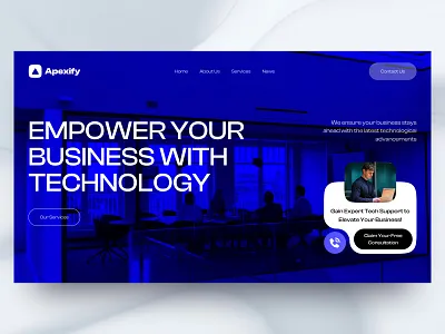 IT Company Website - Concept business business website code company company website development finance innovation it it company it services management marketing programming services software software development startup technology website