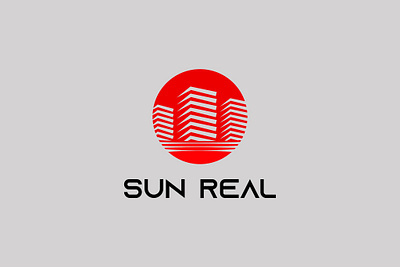 SUN REAL | LOGO DESIGN & BRAND IDENTITY branding graphic design logo motion graphics ui