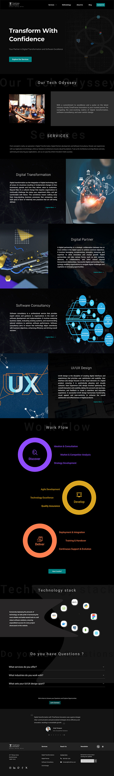 SaaS Platform: UI/UX Design figma landing page saas ui uiux user experience ux