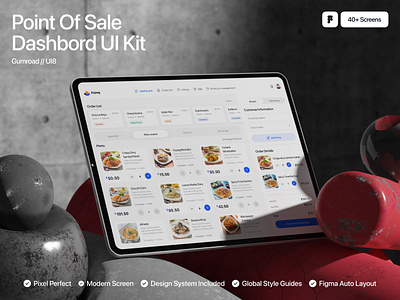 Kopag - Point Of Sale (POS) UI Kit buy cashier check out counter download pay payment point of sale point of sales pos product product design sell statistic store ui kit
